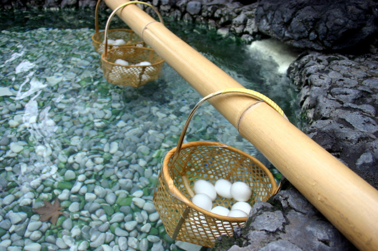 本当に体にやさしい温泉玉子