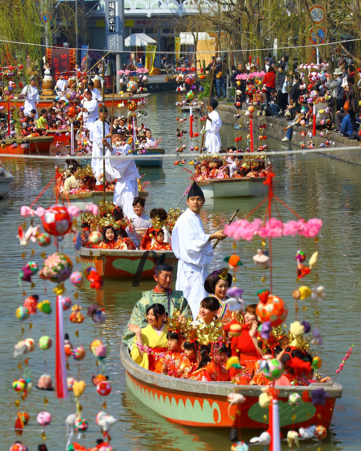 季節・歳時記】雛祭りなら、日本三大吊るし飾りの1つ「柳川雛祭りさげもんめぐり」を|ゆこたび
