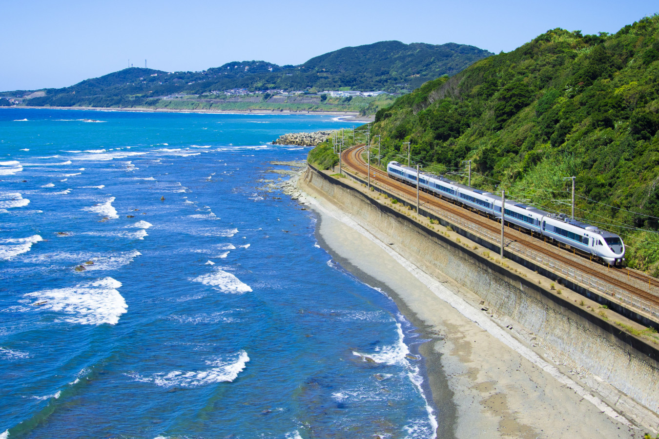果てしない太平洋がどこまでも続きます。