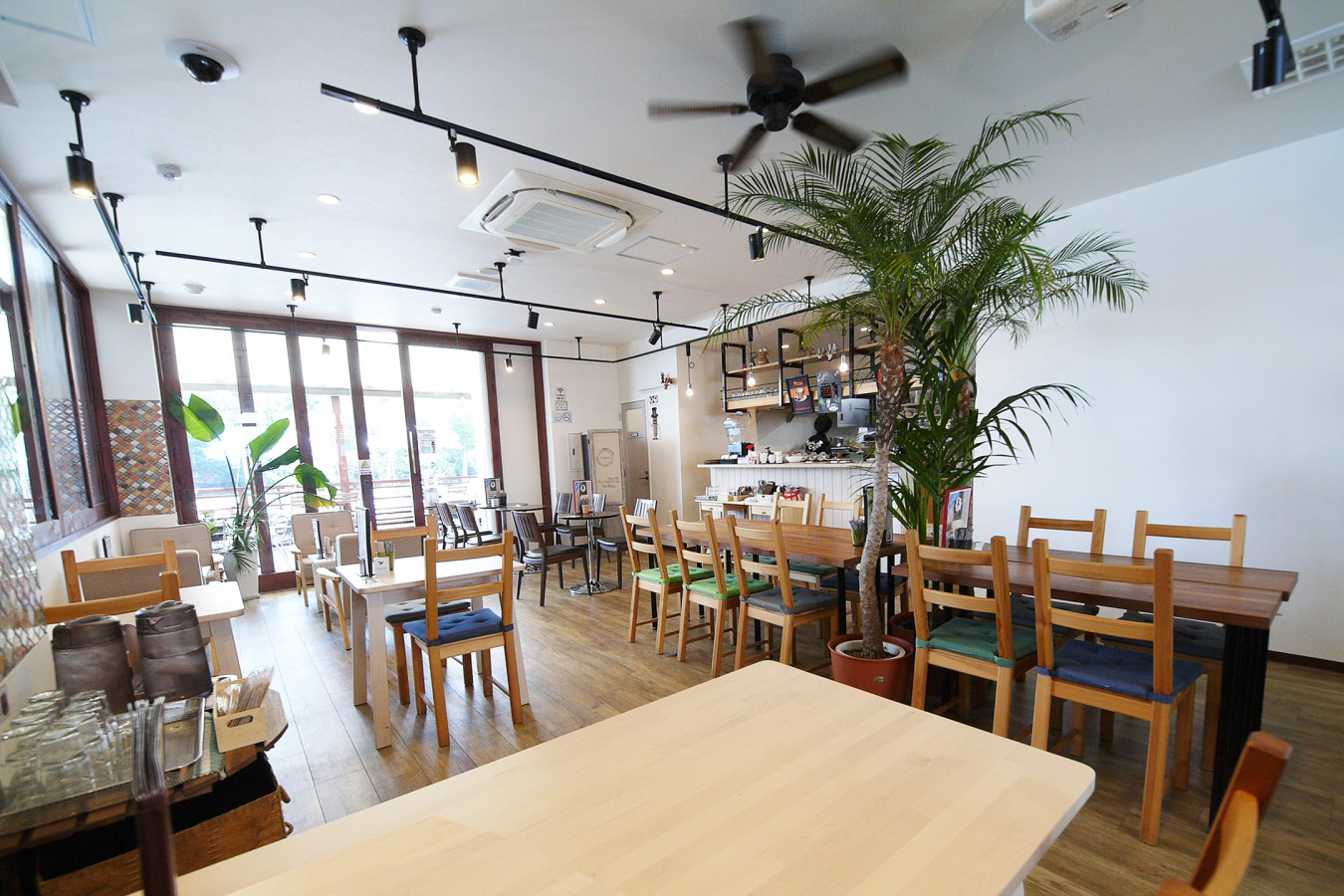 福菱本店に併設されているカフェ