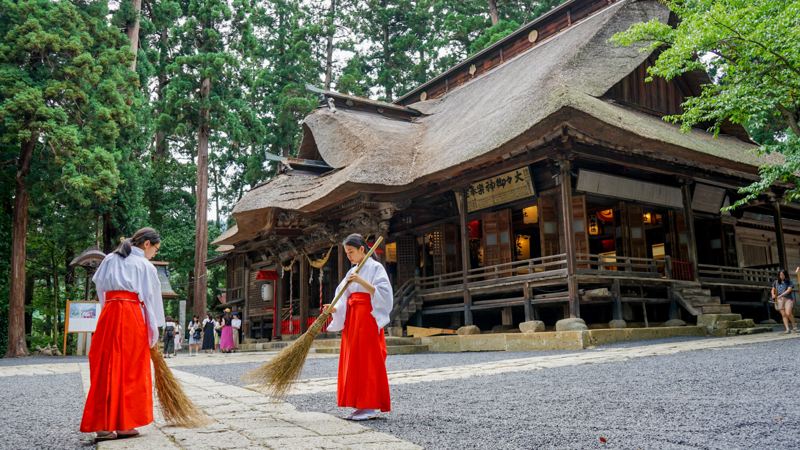 【ご当地ライター】神に近い新月と満月、縁結びの神『熊野大社』で巫女になる！