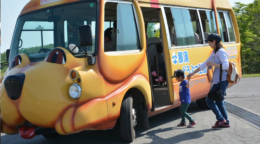 那須の人気観光スポット 那須どうぶつ王国 王国タウン編 ゆこたび